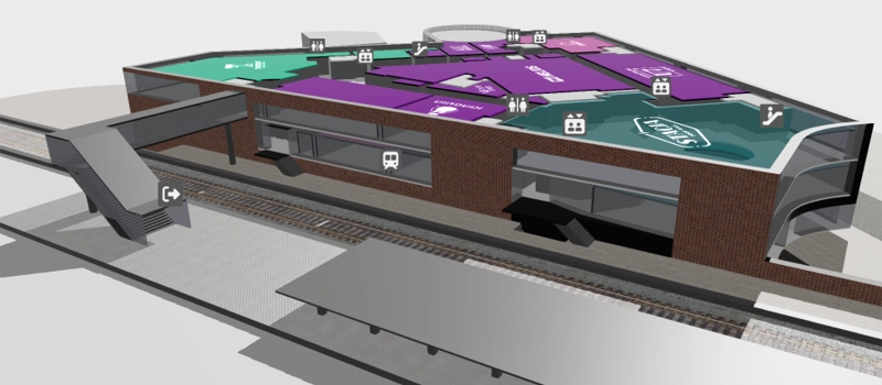 Galeria Metropolia 3D map