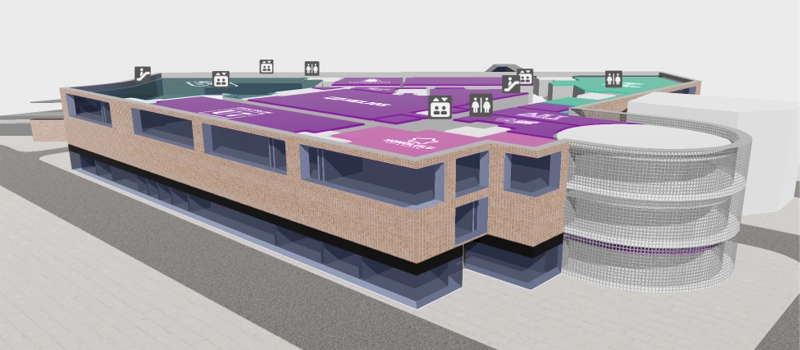 Galeria Metropolia 3D Map