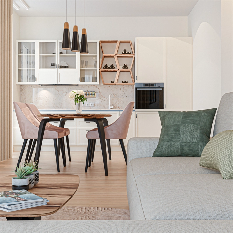 Lai Street Apartment 10 interior render