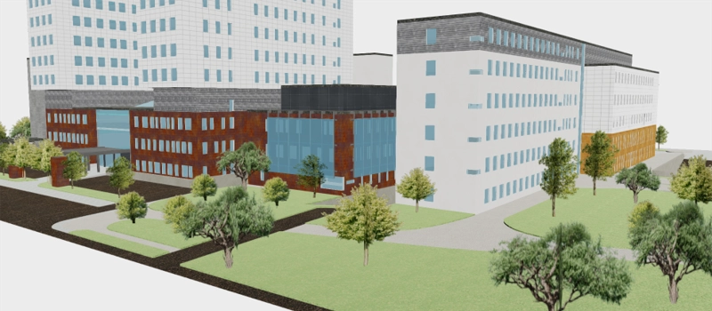 Tartu University Hospital 3D map