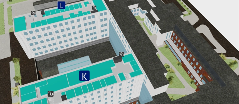 Tartu University Hospital 3D Map